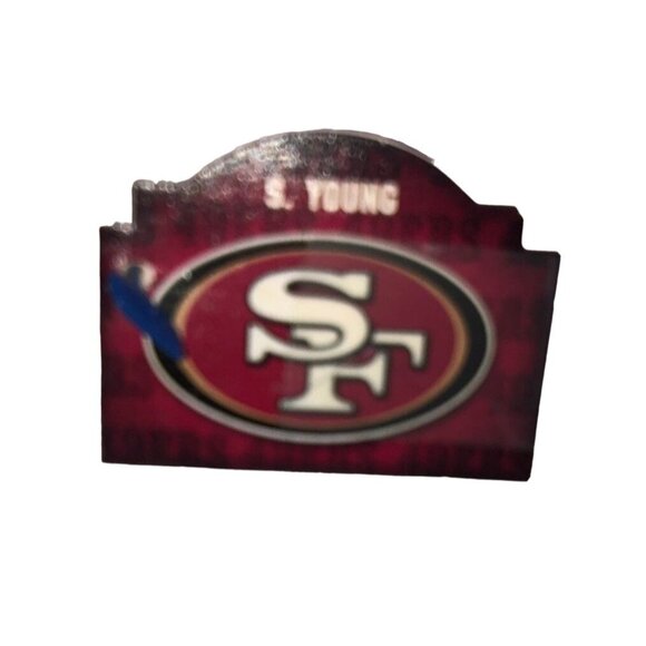 49ers JERRY RICE STEVE YOUNG LIMITED TREASURES BEARS STUFFED ANIMAL PLUSH 8 INCH - Picture 7 of 9